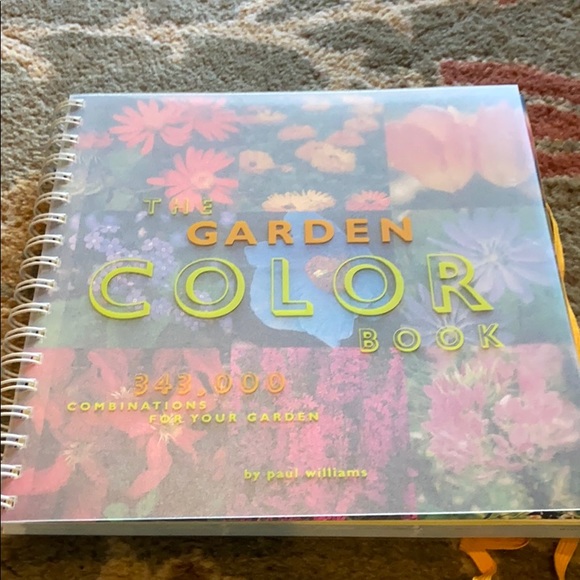 Other - 🛍 The Garden Color Book on Flowers Spring Summer Flower Gardening P. Williams